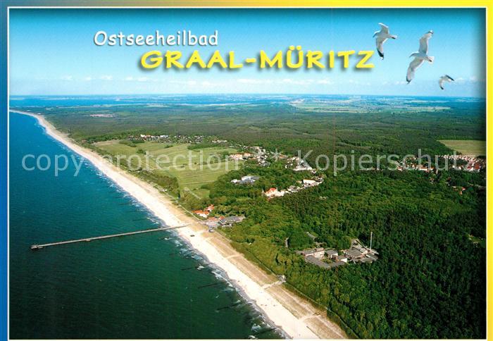 Graal-Mueritz Ostseebad Fliegeraufnahme