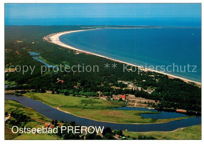Prerow Ostseebad Fliegeraufnahme