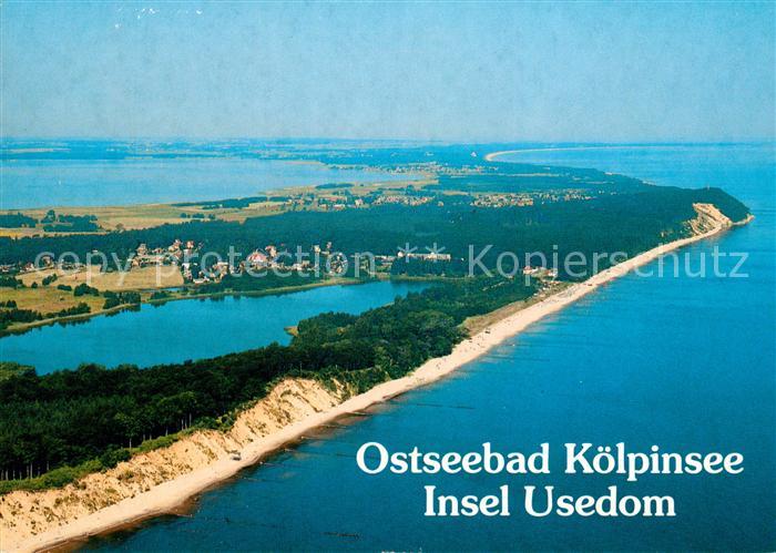 Koelpinsee Usedom Ostseebad Fliegeraufnahme