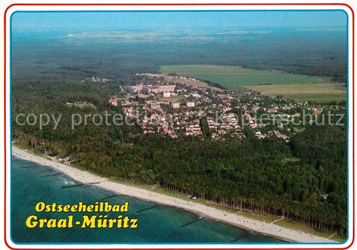 Graal-Mueritz Ostseebad Fliegeraufnahme
