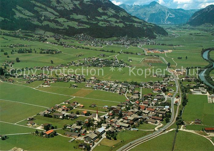 Uderns Zillertal Rofangebirge Fliegeraufnahme
