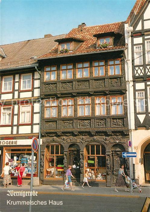 Wernigerode Harz Krummelsches Haus Historisches Gebaeude