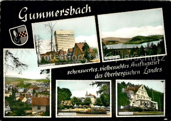 Gummersbach Kreisverwaltung Bismarckplatz Landschulheim Aggertalsperre
