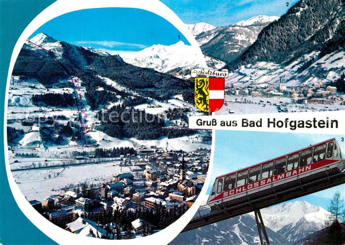 Bad Hofgastein Winterpanorama gegen Tuerchlwand Gamskogel Hochkoenig Schlossalmb