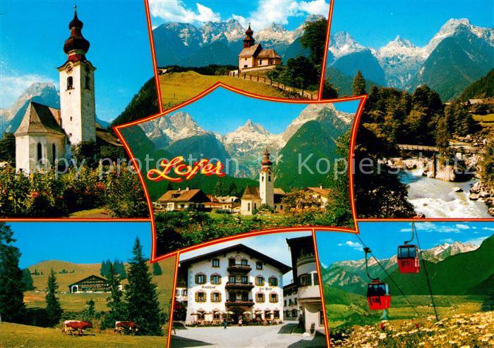 Lofer Au Kirchlein Teufelssteg Loferer Steinberge Alm Hotel Post Gondelbahn zur