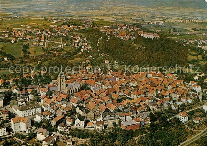 Bad Wildungen Altstadt Fliegeraufnahme