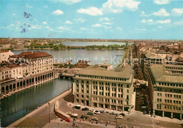 Hamburg Die drei Alsterbecken