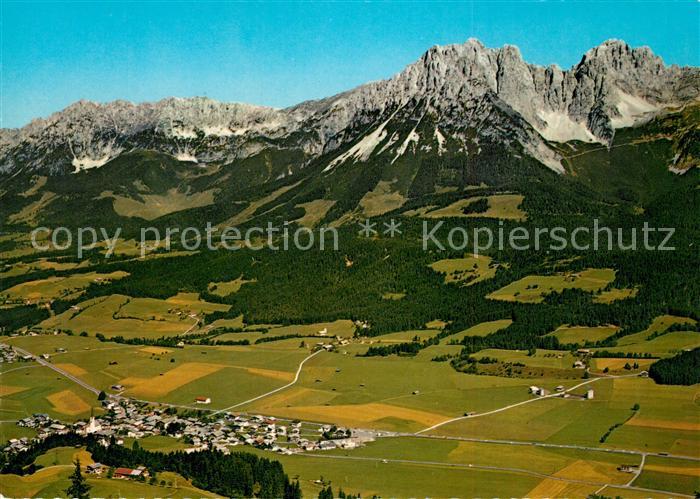 Ellmau Tirol gegen Zettenkaiser Treffauer Ellmauer Halt Sommerfrische Kaisergebi