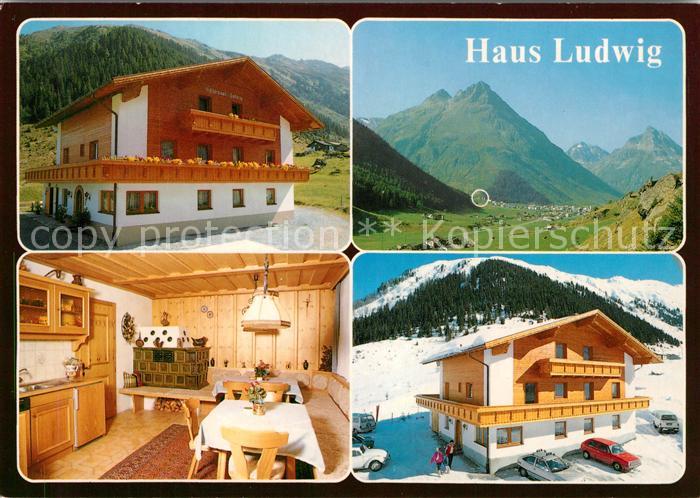 Galtuer Tirol Gaestehaus Ludwig Landschaftspanorama Alpen