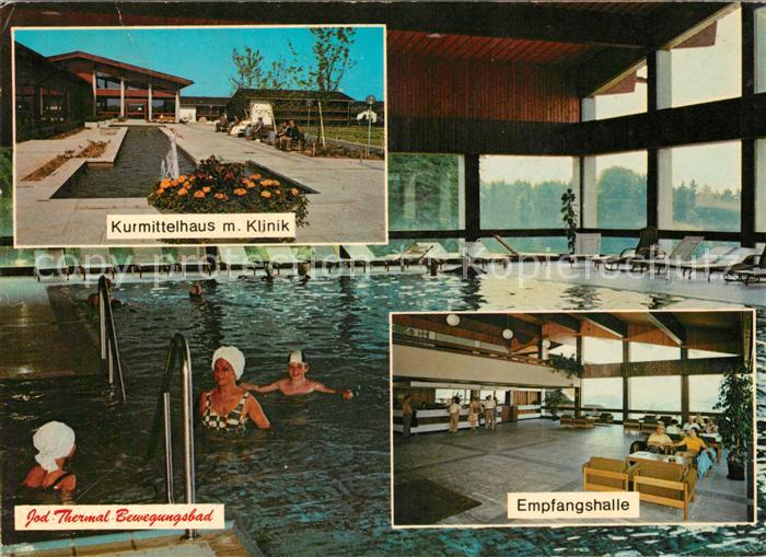 Bad Endorf Kurmittelhaus Klinik Jod Thermalbad Bewegungsbad Empfangshalle
