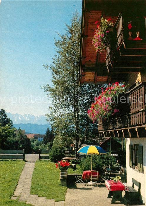 Ofterschwang Haus Haberstock Mayr Gaestehaus Pension Alpenblick