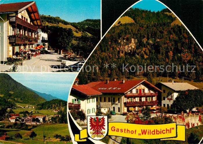 Niederndorf Kufstein Gasthof Pension Wildbichl Landschaftspanorama Alpen