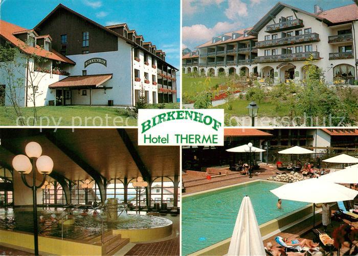 Bad Griesbach Rottal Hotel Birkenhof Therme Hallenbad Swimming Pool