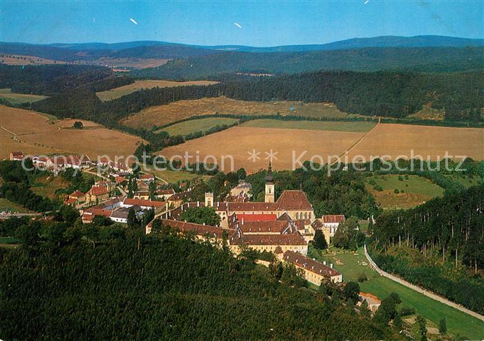 Heiligenkreuz Niederoesterreich Stift Kloster Fliegeraufnahme