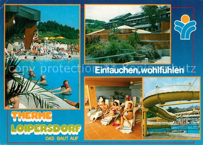Loipersdorf Fuerstenfeld Therme Hallenbad Freibad Thermalbad