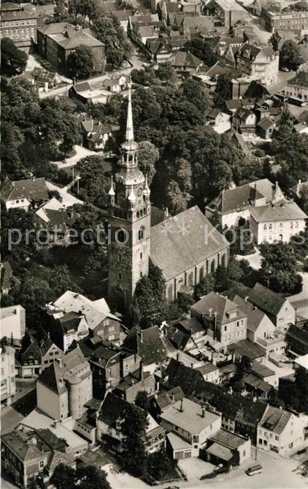 Itzehoe St Laurentiikirche Fliegeraufnahme