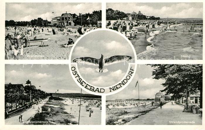 Niendorf Ostseebad Strandpartien Promenade