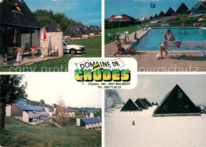 Malmedy Wallonie Domaine de Chodes Piscine