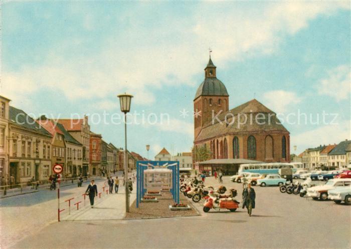 Ribnitz-Damgarten Ostseebad Karl Marx Platz Kirche