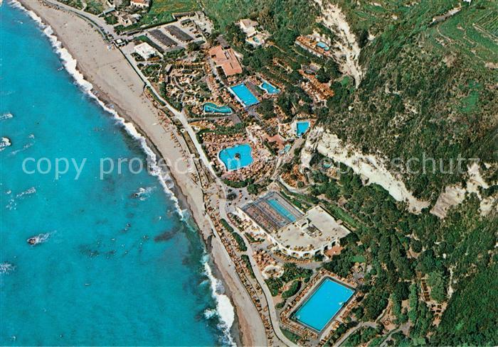 Isola d Ischia Poseidon Gaerten Fliegeraufnahme