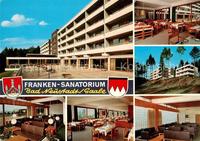Bad Neustadt Franken Sanatorium Speisesaal Gastraeume