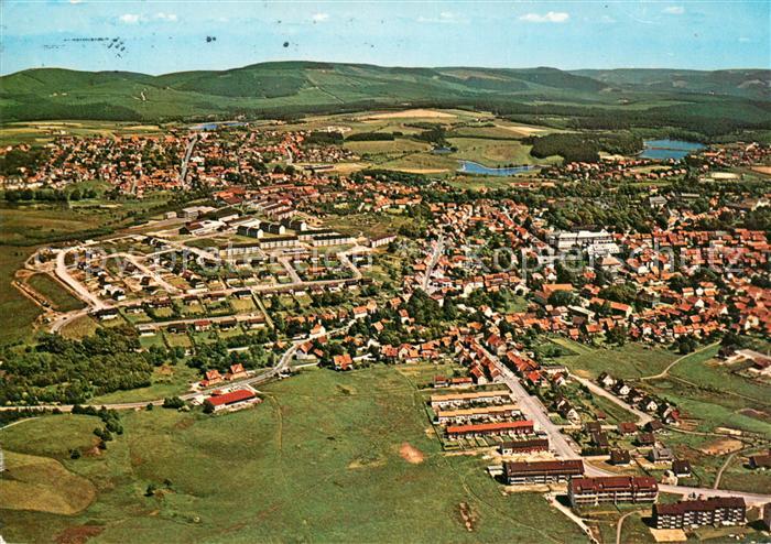 Clausthal-Zellerfeld Fliegeraufnahme