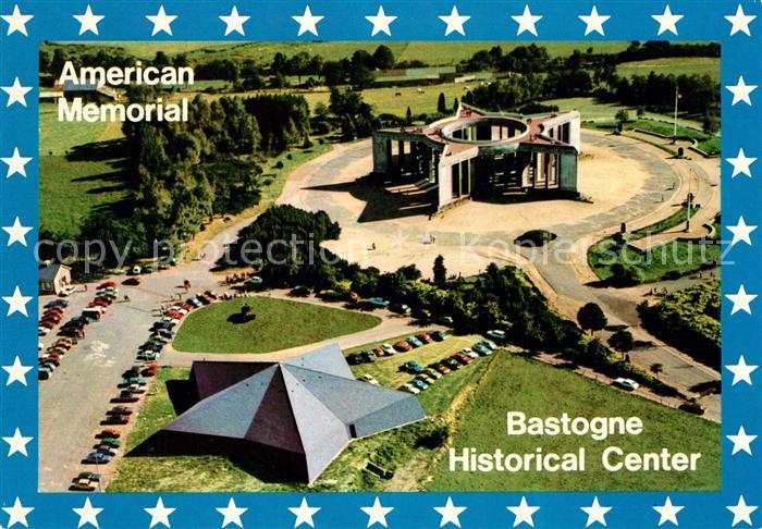 Bastogne Liege American Memorial and Bastogne Historical Center Fliegeraufnahme