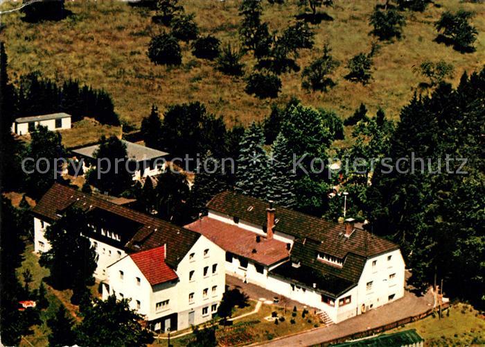 Windeck Sieg Erholungsheim Wuppertaler Stadtwerke Fliegeraufnahme