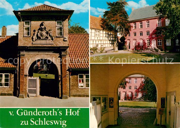 Schleswig Schlei Guenderoths Hof Staedt Museum