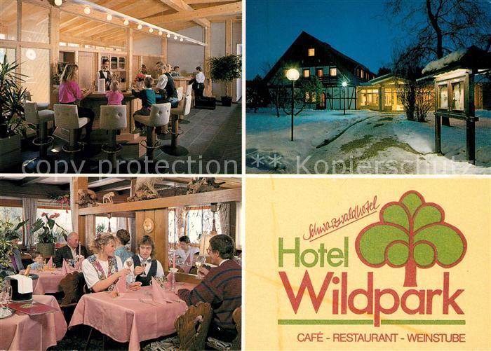 Loeffingen Hotel Wildpark Cafe Restaurant Bar