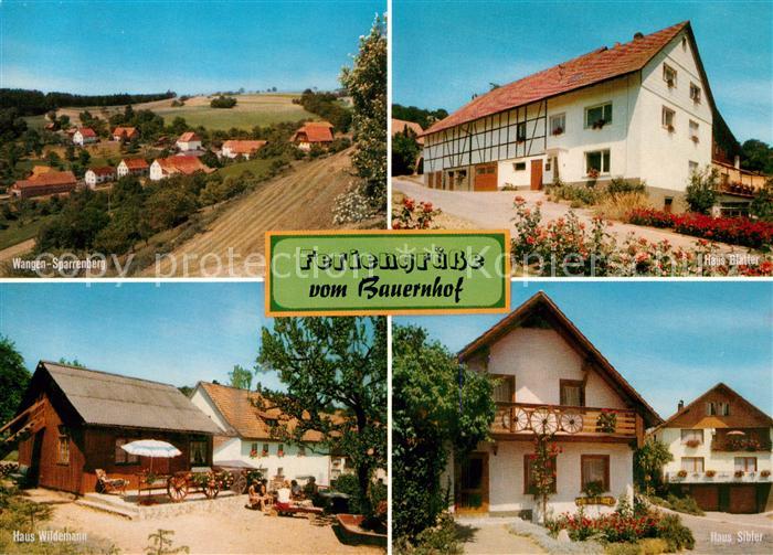 Oberwangen Haus Wildemann Sparrenberg Haus Blatter Haus Sibler