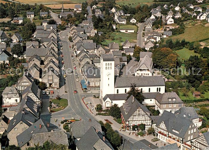 Fredeburg Schmallenberg Fliegeraufnahme