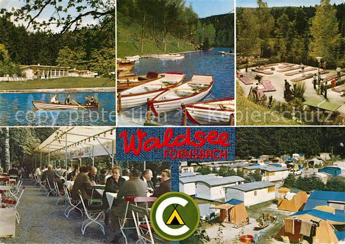 Fornsbach Waldsee Restaurant Minigolf Camping
