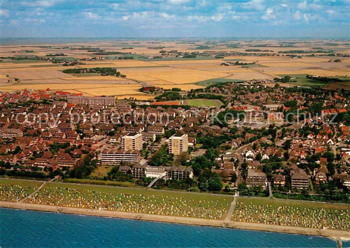 Buesum Nordseebad Fliegeraufnahme