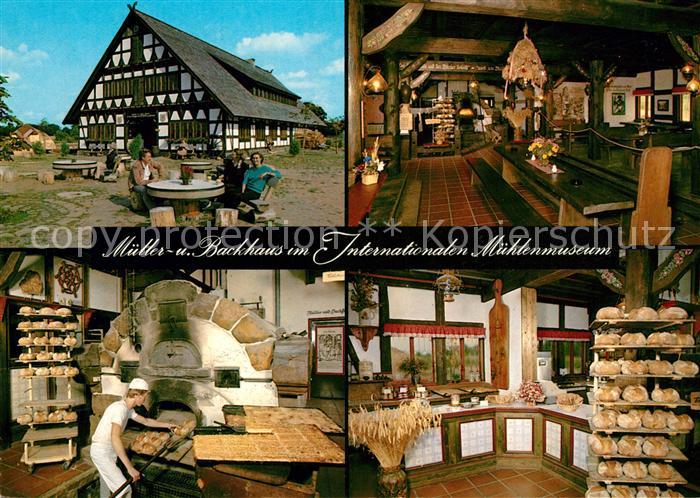 Gifhorn Mueller und Backhaus im Internationalen Muehlenmuseum