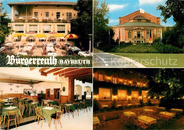 Bayreuth Gaestehaus Buergerreuth Terrassencafe Restaurant