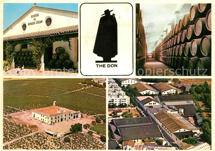 Jerez de la Frontera The Don Fine Sandeman Sherries Dry Don Amontillado Armada C