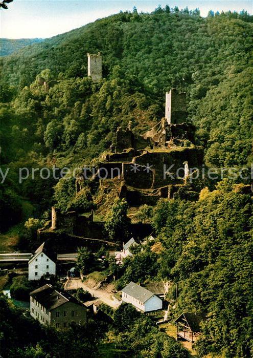Manderscheid Eifel Ober und Niederburg