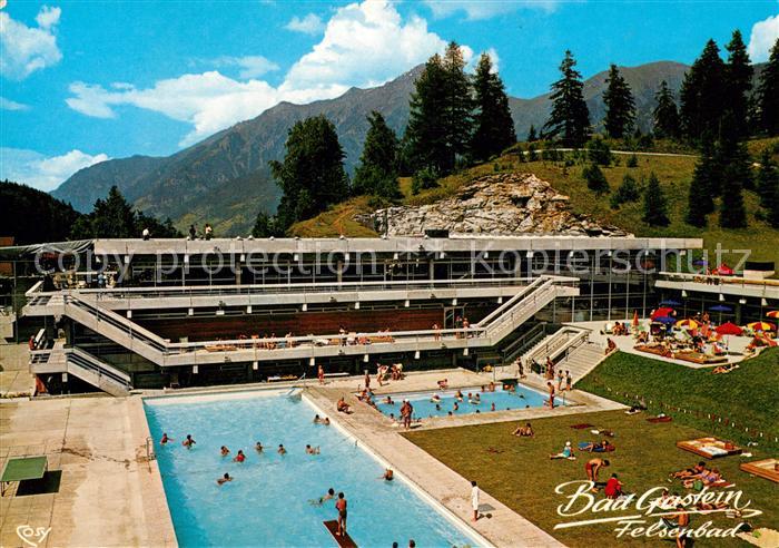 Bad Gastein Felsen Thermal Hallenbad mit Freibad
