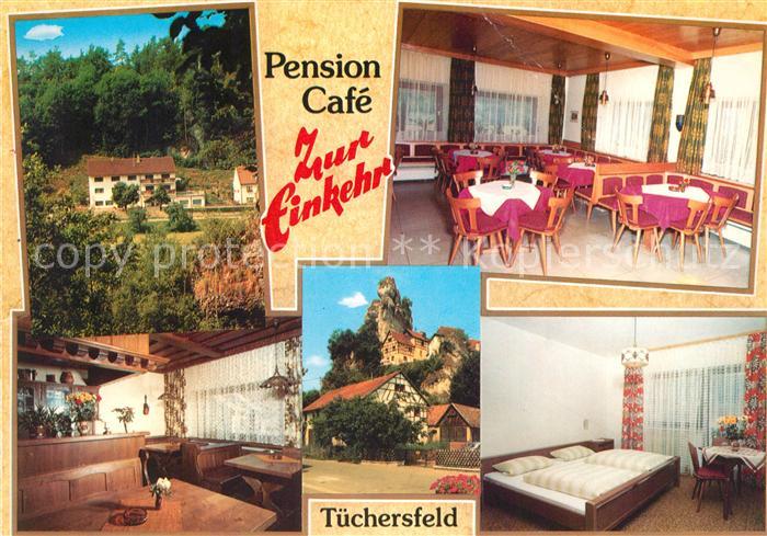 Tuechersfeld Pension Cafe Zur Einkehr Gaststube Gaestezimmer