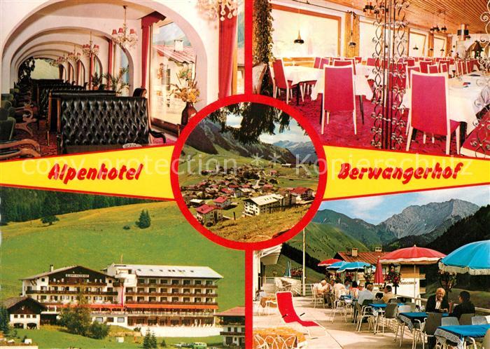 Berwang Tirol Alpenhotel Berwangerhof Gastraum Speisesaal Terrasse