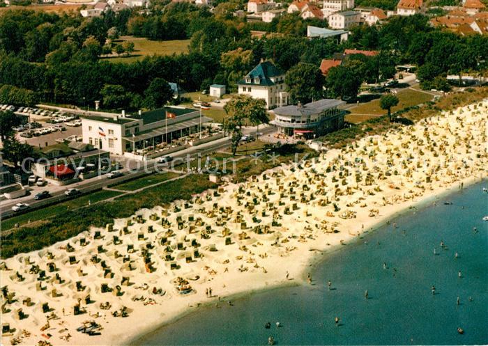 Scharbeutz Ostseebad Fliegeraufnahme Strand