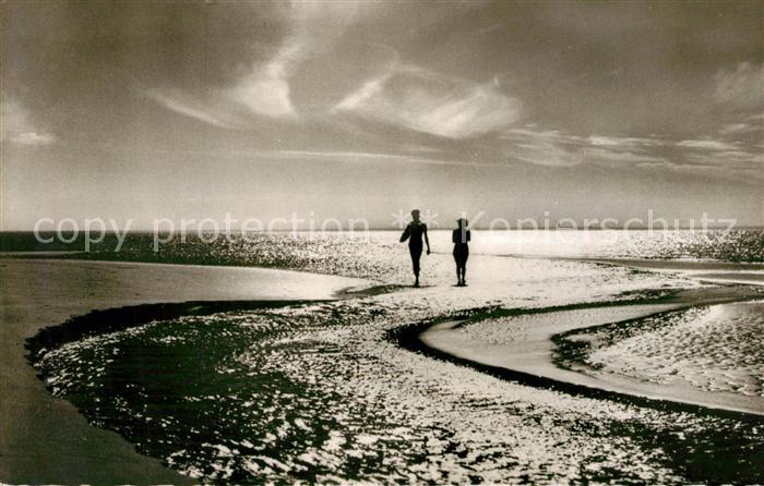 Wyk Foehr Nordseeheilbad Wattwanderung am Priel