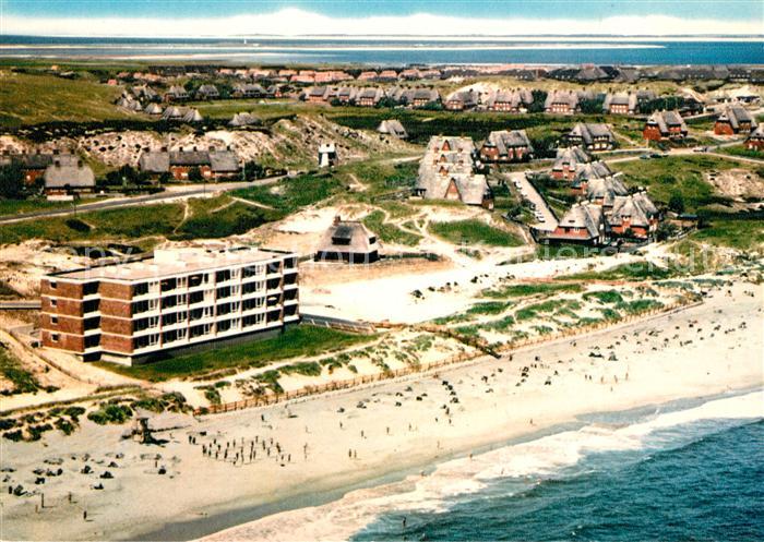 List Sylt Nordseebad Fliegeraufnahme