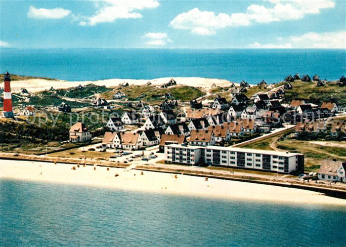 Hoernum Sylt Nordseebad Fliegeraufnahme