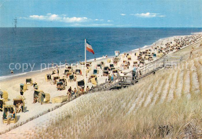 Hoernum Sylt Nordseebad Strand