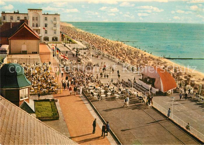 Westerland Sylt Nordseeheilbad Konzertpavillon Strand Promenade