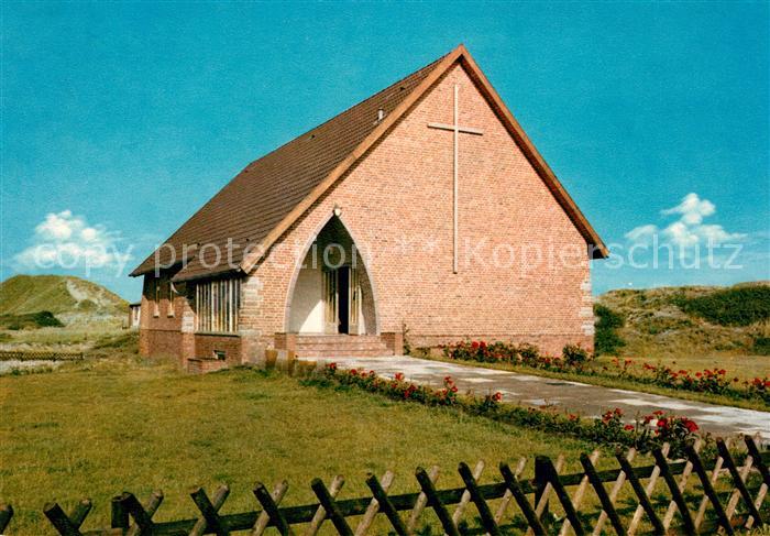 Hoernum Sylt Kirche Nordseebad