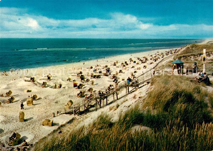 Hoernum Sylt Strand Duenen Nordseeheilbad