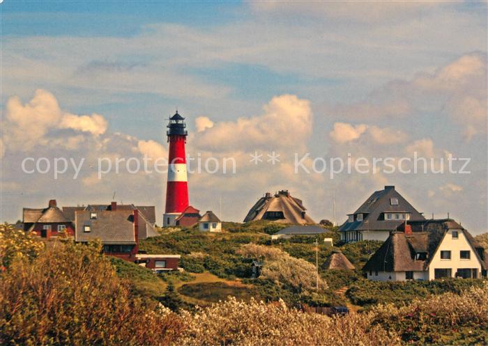 Hoernum Sylt Leuchtturm Friesenhaeuser